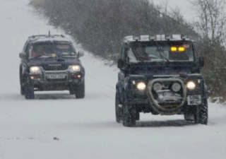  Adquiera experiencia en condiciones de conducción en invierno 